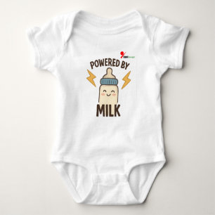 Body Para Bebê Alimentado por Leite
