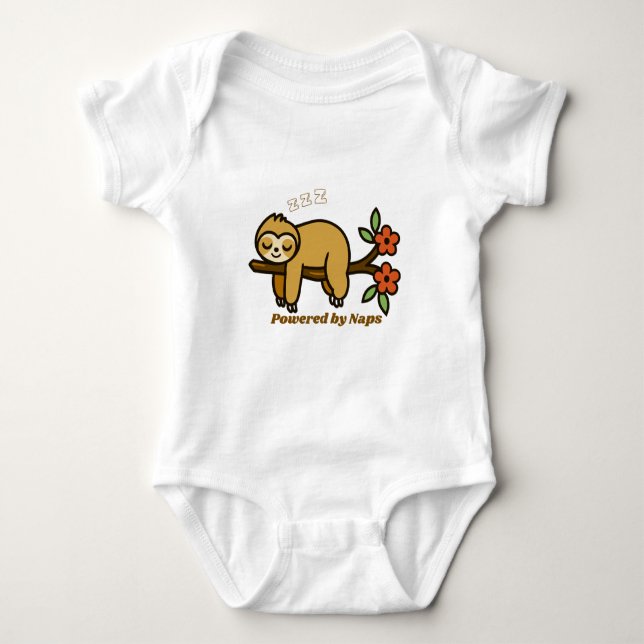 Body Para Bebê alimentado por sonecas (Frente)