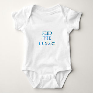 Body Para Bebê Alimente o com fome