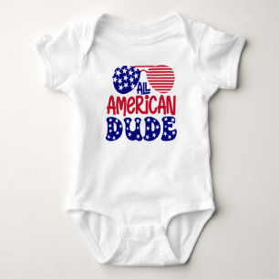 Body Para Bebê All American Dude
