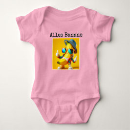 Body Para Bebê Alles Banane T-Shirt