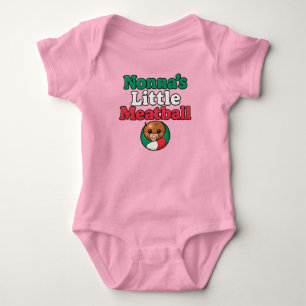 Body Para Bebê Almôndega da Nonna 
