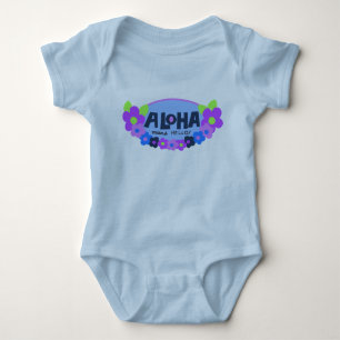Body Para Bebê Aloha Significa Alô, Criança Creeper