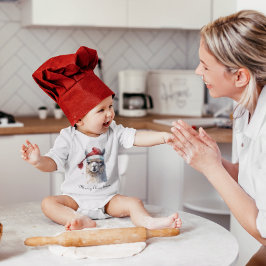 Body Para Bebê Alpaca de Natal bonito, personalizado