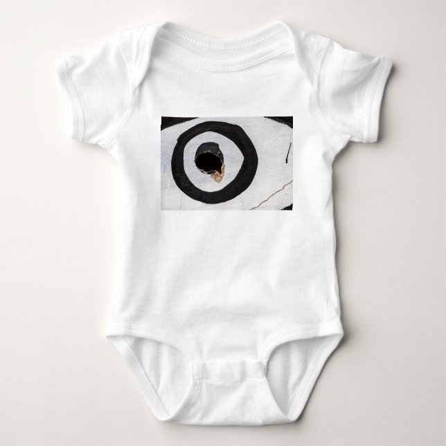 Body Para Bebê alvo rasga (Frente)