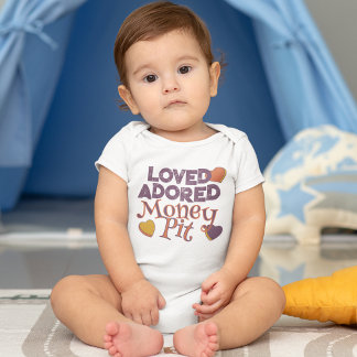 Body Para Bebê Amado Money Pit Adorado