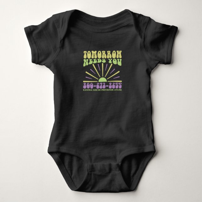 Body Para Bebê Amanhã Precisa De Você (Frente)