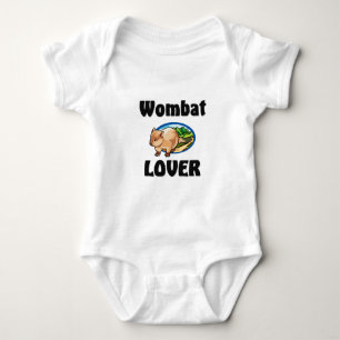Body Para Bebê Amante de Wombat