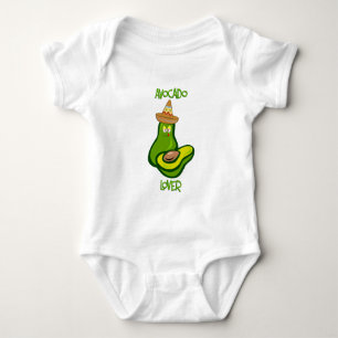 Body Para Bebê Amante do abacate