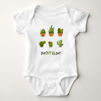 Body Para Bebê Amante engraçado da planta do cacto do Succulent
