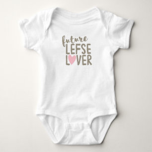 Body Para Bebê Amante futuro de Lefse