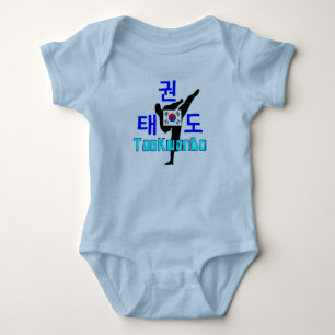 Body Para Bebê ▪ ☯ ✔ Amar Arte Marcial Coreana TaeKwonDo Baby Jer