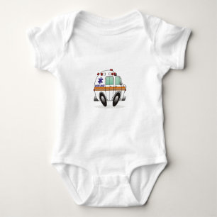 Body Para Bebê Ambulância