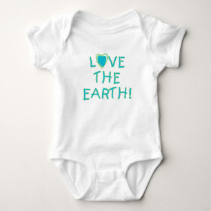 Body Para Bebê Ame a terra ambiental