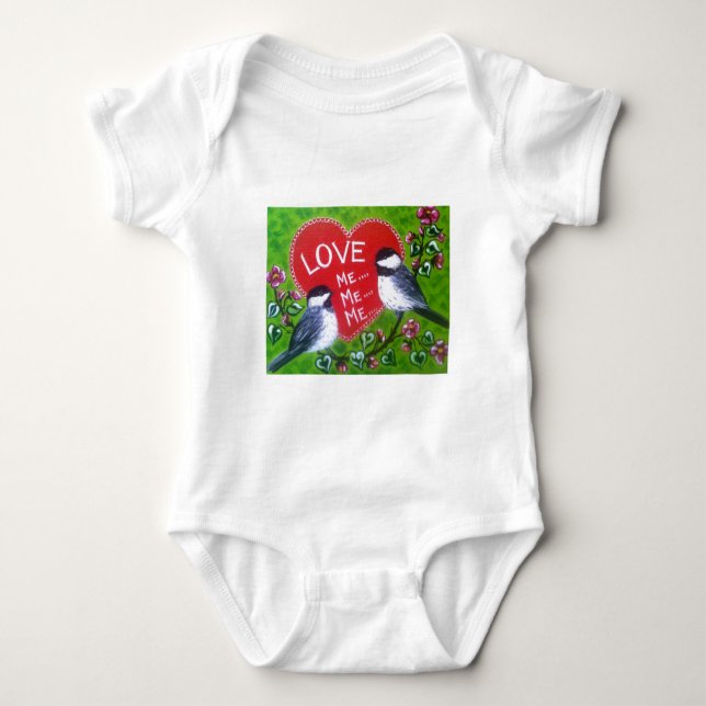 Body Para Bebê "Ame-ME... EU... Eu" (Frente)