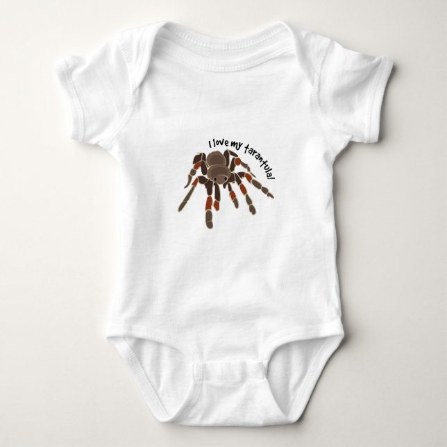 Body Para Bebê Ame meu Tarantula (Frente)