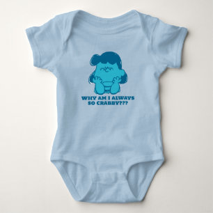 Body Para Bebê Amendoins Lucy Quem diz que sou Crabby?
