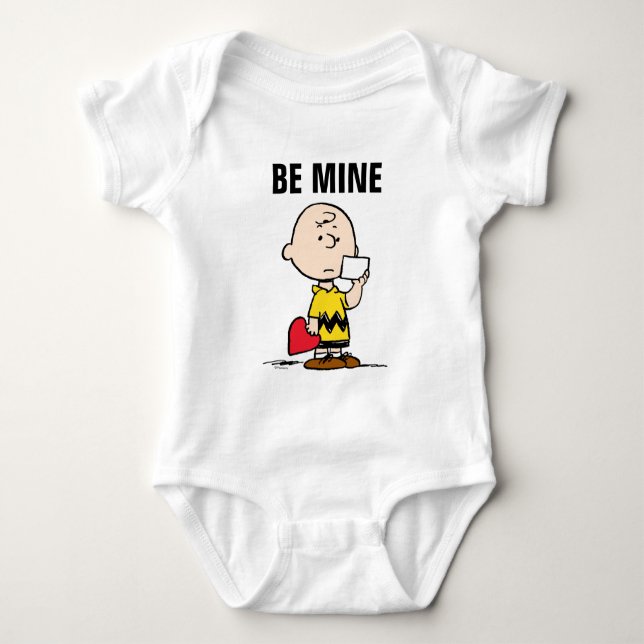 Body Para Bebê Amendoins | Namorados Charlie Brown Dia de os namo (Frente)