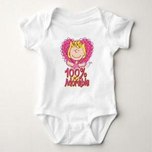 Body Para Bebê Amendoins   Sally 100% Adorável
