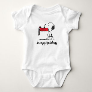 Body Para Bebê Amendoins   Snoopy Candy Candy Comida