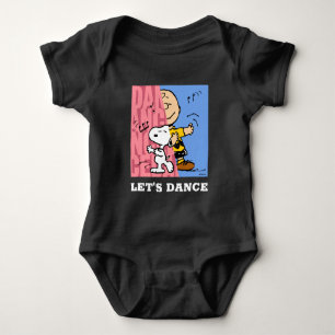 Body Para Bebê Amendoins Snoopy & Charlie Brown Half & Half Dan