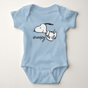 Body Para Bebê Amendoins   Snoopy Run