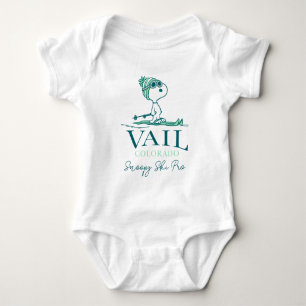 Body Para Bebê Amendoins   Snoopy Vail Colorado