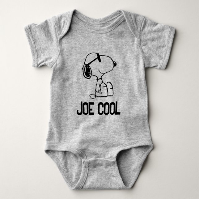 Body Para Bebê Amendoins | Sorriso dos óculos escuros (Frente)