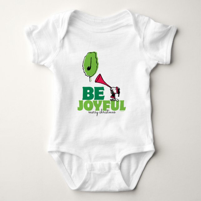 Body Para Bebê Amendoins | Woodstock Be Joyful (Frente)
