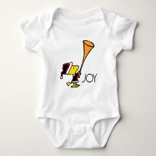 Body Para Bebê Amendoins   Woodstock Santa Claus