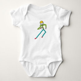 Body Para Bebê American Football Stickman