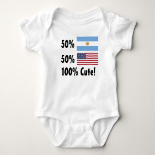 Body Para Bebê Americano 100% do argentino 50% de 50% bonito