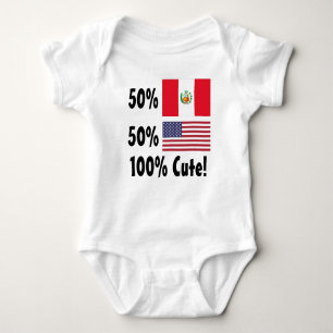 Body Para Bebê Americano 100% dos Peruvian 50% de 50% bonito