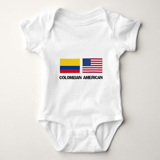 Body Para Bebê Americano colombiano (Frente)