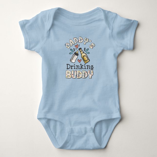 Body Para Bebê Amigo de Bebedeira do Papai (Frente)