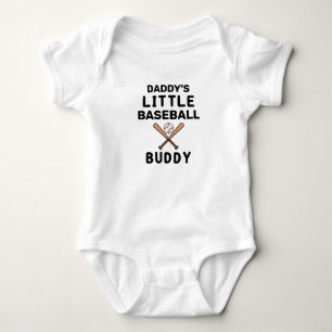 Body Para Bebê Amigo de Beisebol do Papai