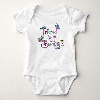 Body Para Bebê "Amigo em Treinamento" Pastel Claro