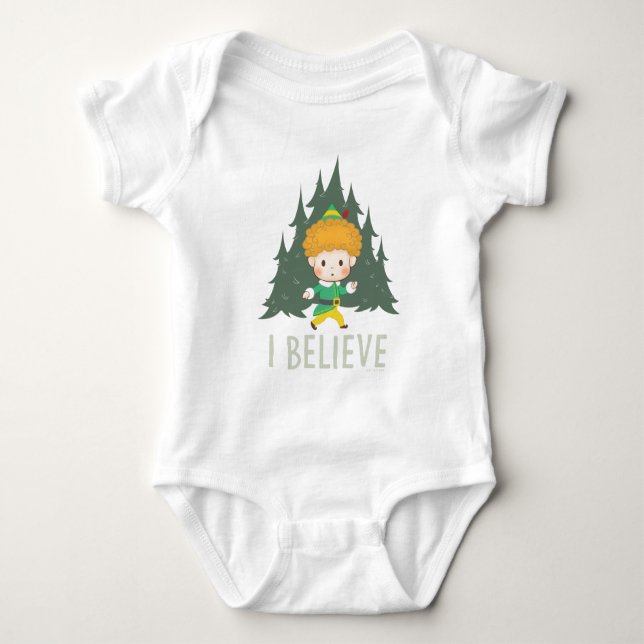 Body Para Bebê Amigo, o Elfo Acredito (Frente)