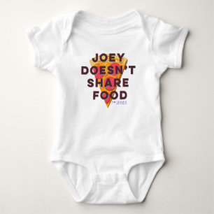 Body Para Bebê AMIGOS™   Joey não compartilha Comida - Pizza