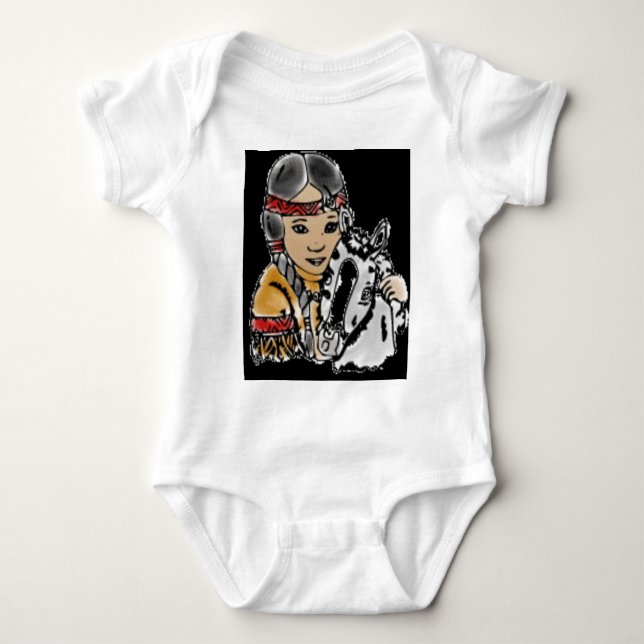 Body Para Bebê Amigos nativos (Frente)