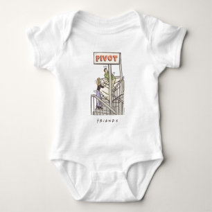 Body Para Bebê AMIGOS™   Ross e Rachel PIVOT
