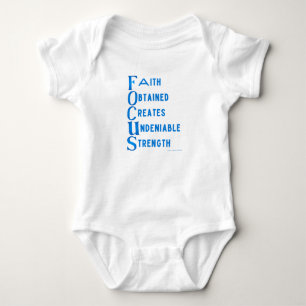 Body Para Bebê Ammo Roupa USA Focus Acronym Unisex