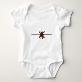 Body Para Bebê Amo Aviões