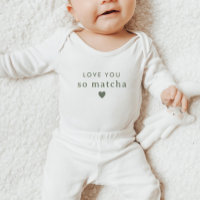 Amo você tanto matcha Chuveiro de bebê verde sálvi
