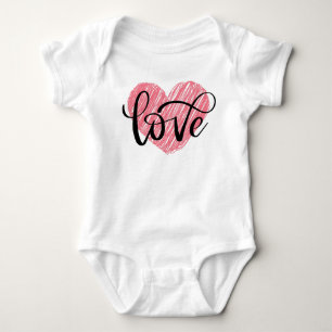 Body Para Bebê Amor 