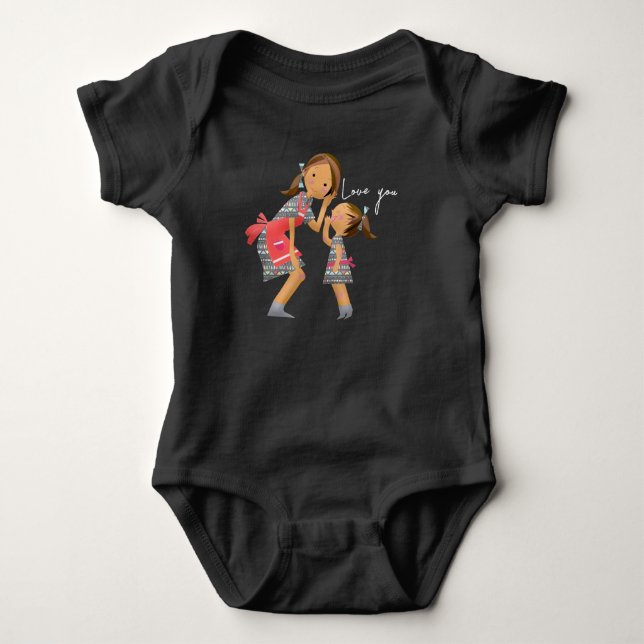 Body Para Bebê amor (Frente)