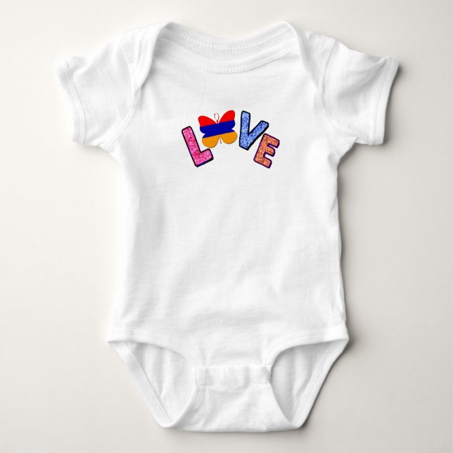 BODY PARA BEBÊ AMOR (Frente)