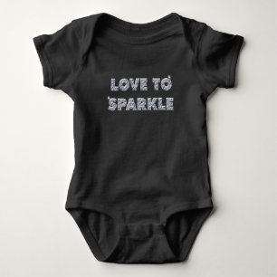 Body Para Bebê Amor A Sparkle