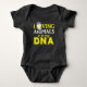 Body Para Bebê Amor Animal é meu DNA Veganismo Pet (Frente)