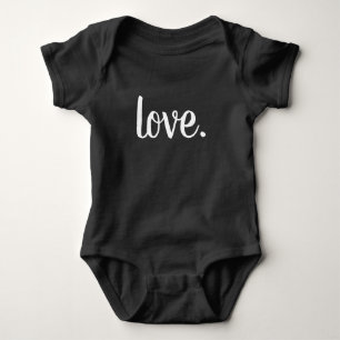 Body Para Bebê amor CHARMOSO FOFO. letra  